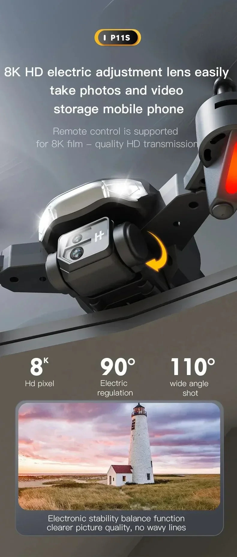 Xiaomi Mijia P11Pro Max Drone 8K