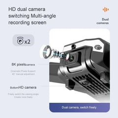 Foldable Drone With Dual camera